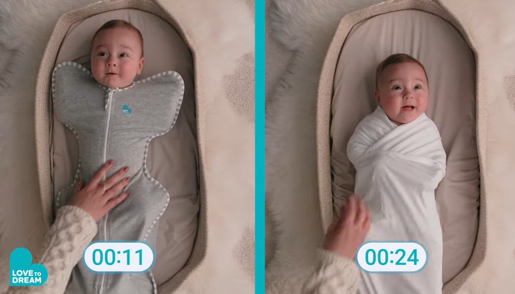 Baby einwickeln